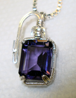 Art Anderson Emerald Cut Amethyst