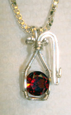 Art Anderson Garnet Pendant