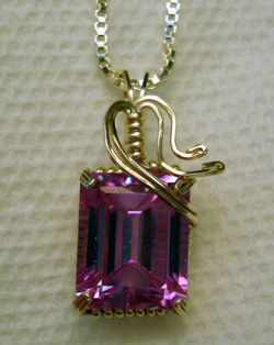 Art Anderson Purple Pendant